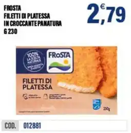 Adhoc Frosta filetti di platessa in croccante panatura offerta