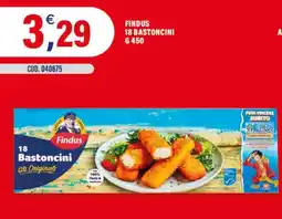 Adhoc Findus 18 bastoncini offerta