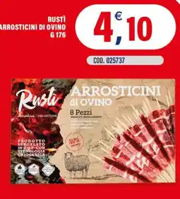 Adhoc Rustì arrosticini di ovino offerta