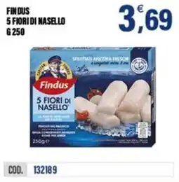 Adhoc Findus 5 fiori di nasello offerta