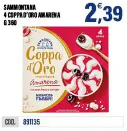 Adhoc Sammontana 4 coppa d'oro amarenia offerta