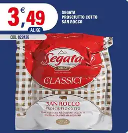 Adhoc Segata prosciutto cotto san rocco offerta