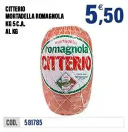 Adhoc Citterio mortadella romagnola offerta
