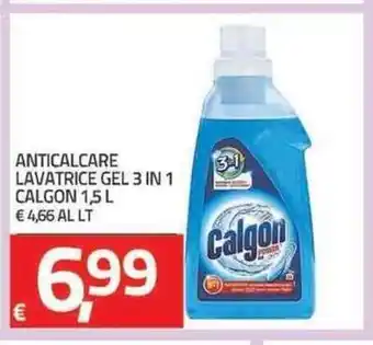 Calgon Anticalcare Lavatrice Gel 3 in 1 1,5L