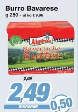 Prix Quality Almbua Burro Bavarese offerta