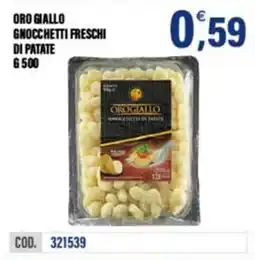 Adhoc Oro giallo gnocchetti freschi di patate offerta