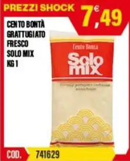 Adhoc Cento bontà grattugiato fresco solo mix offerta