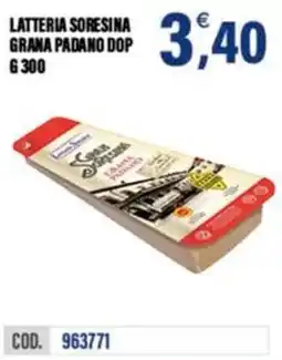 Adhoc Latteria soresina grana padano dop offerta