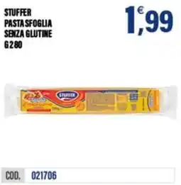 Adhoc Stuffer pasta sfoglia senza glutine offerta