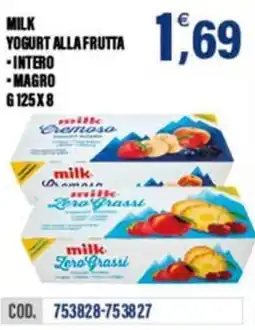 Adhoc Milk yogurt alla frutta intero, magro offerta
