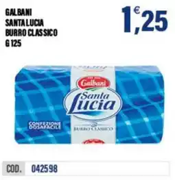 Adhoc Galbani santa lucia burro classico offerta