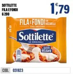 Adhoc Sottilette fila e fondi offerta