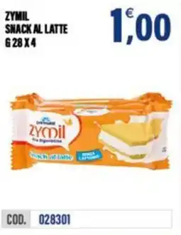 Adhoc Zymil snack al latte offerta