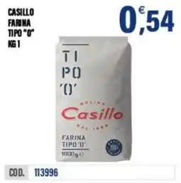 Adhoc Casillo farina tipo "0" offerta
