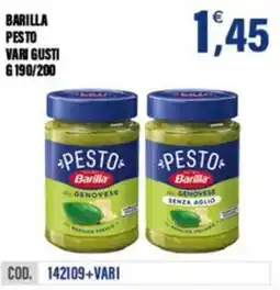 Adhoc Barilla pesto offerta