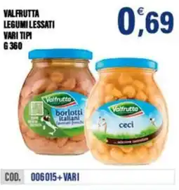 Adhoc Valfrutta legumi lessati offerta