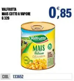 Adhoc Valfrutta mais cotto a vapore offerta