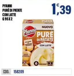 Adhoc Pfanni pure di patate con latte offerta