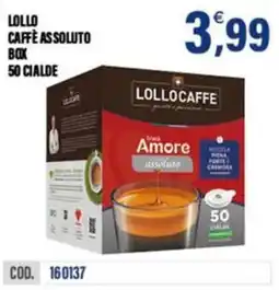 Adhoc Lollo caffè assoluto box offerta