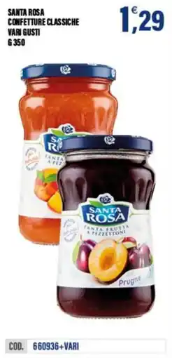 Adhoc Santa rosa confetture classiche offerta