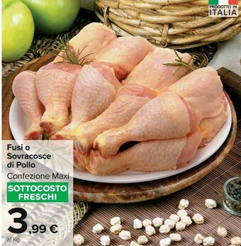 Carrefour Market Fusi o sovracosce di pollo offerta