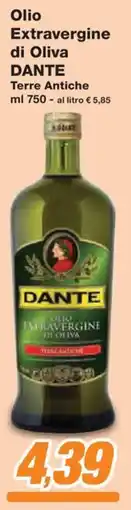 Prix Quality Olio Extravergine di Oliva DANTE Terre Antiche offerta