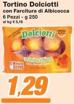 Prix Quality Tortino Dolciotti con Farcitura di Albicocca offerta