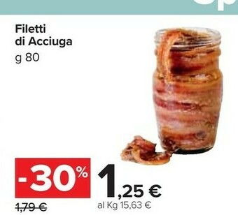 Carrefour Market Filetti di acciuga offerta