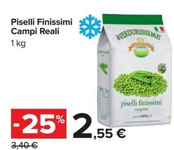 Carrefour Market Piselli finissimi offerta