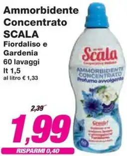 Prix Quality Ammorbidente Concentrato SCALA Fiordaliso e Gardenia offerta