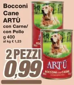 Prix Quality Bocconi Cane ARTÙ con Carne/ con Pollo offerta