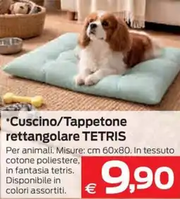 Prix Quality Cuscino/Tappetone rettangolare TETRIS offerta