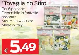 Prix Quality Tovaglia no Stiro offerta