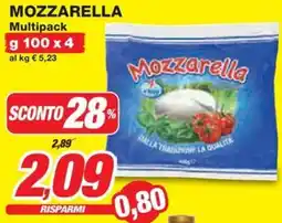 Prix Quality MOZZARELLA Multipack offerta