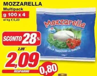 Prix Quality MOZZARELLA Multipack offerta