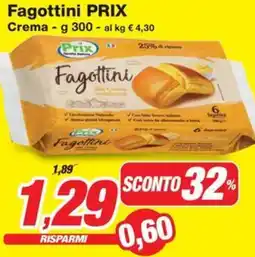 Prix Quality Fagottini PRIX Crema offerta