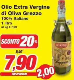 Prix Quality Olio Extra Vergine di Oliva Grezzo 100% Italiano offerta