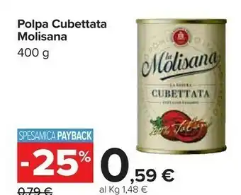 Carrefour Market Polpa cubettata offerta