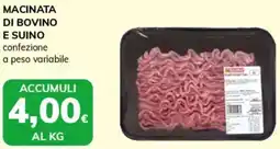 Basko Macinata di bovino e suino offerta