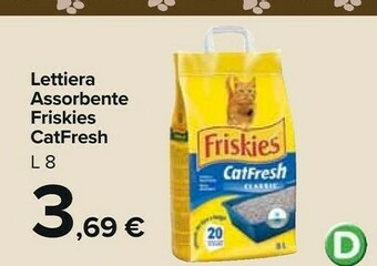 Carrefour Market Lettiera per gatti offerta