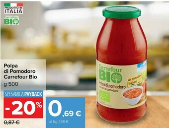 Carrefour Market Carrefour - polpa di pomodoro offerta