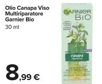 Carrefour Market Olio canapa viso multiriparatore 30 ml offerta