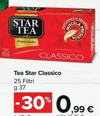 Carrefour Market Star tea - star tea classico offerta