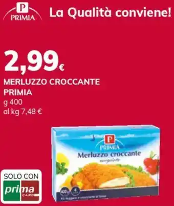 Basko Merluzzo croccante PRIMIA offerta