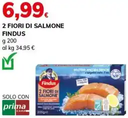 Basko 2 fiori di salmone FINDUS offerta