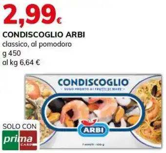 Basko Condiscoglio arbi offerta
