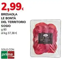 Basko Bresaola le bontà del territorio SOSIO offerta
