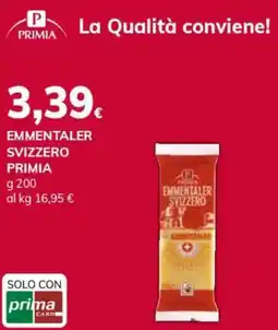 Basko Emmentaler svizzero PRIMIA offerta