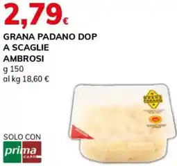 Basko Grana padano dop a scaglie AMBROSI offerta