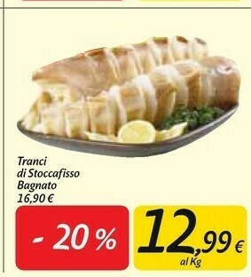 Carrefour Market Tranci di stoccafisso bagnato offerta